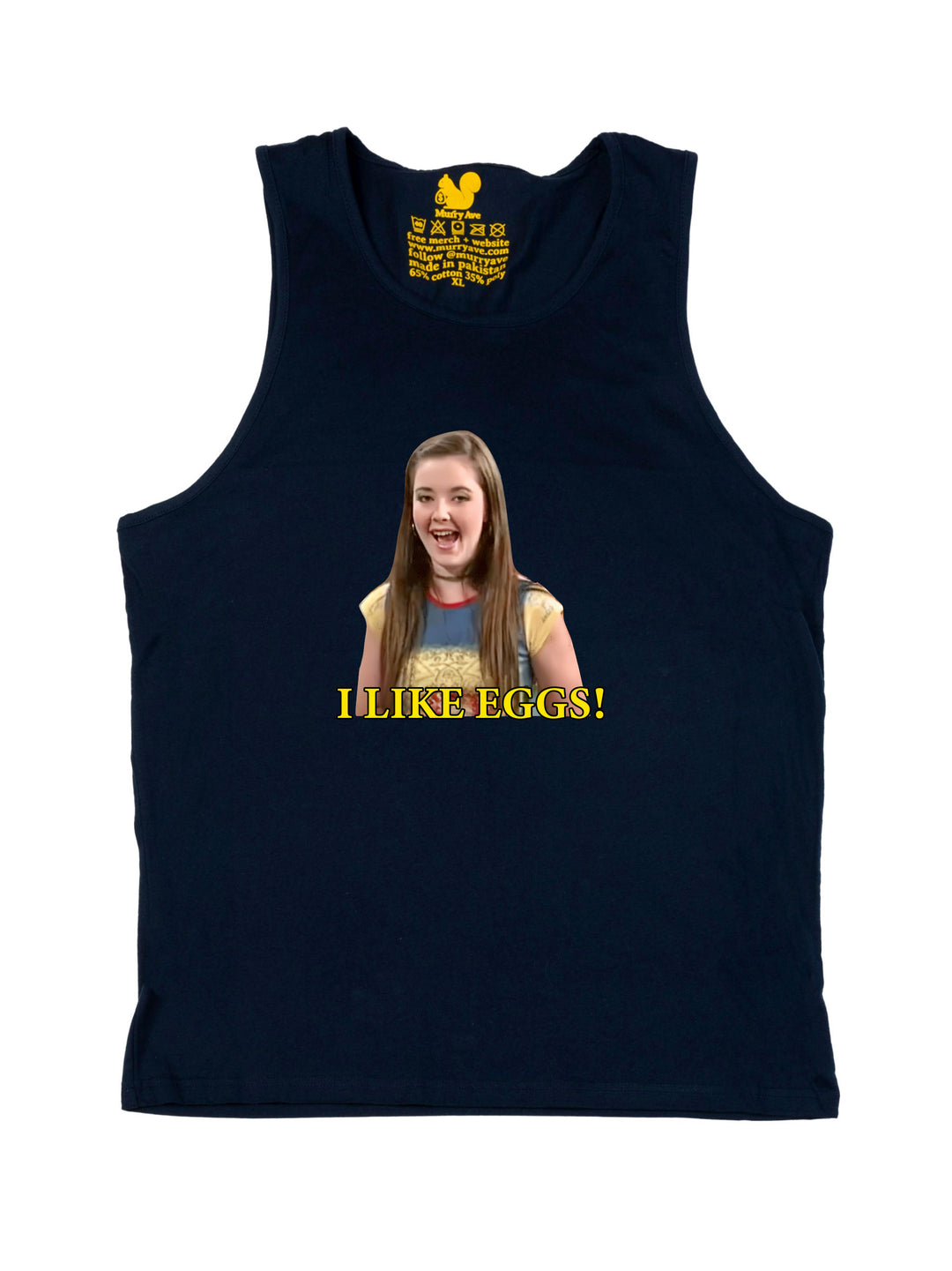 I like Eggs Logo Tank Top