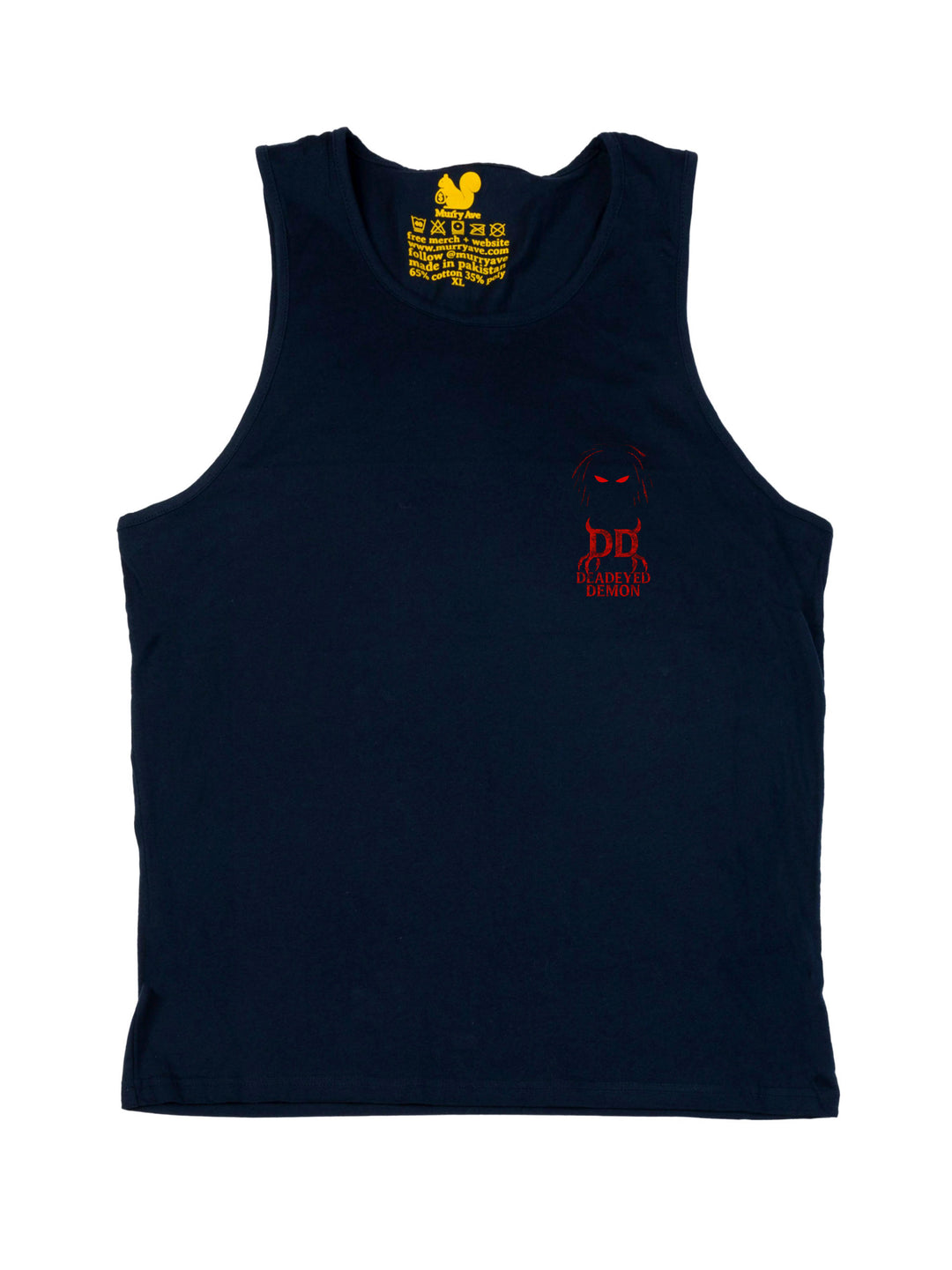 Dead Eyed Demon Silhouette Tank Top
