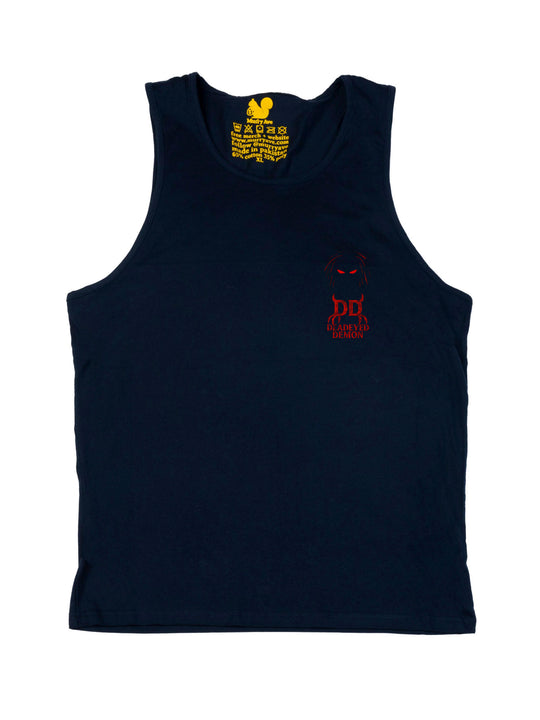 Dead Eyed Demon Silhouette Tank Top