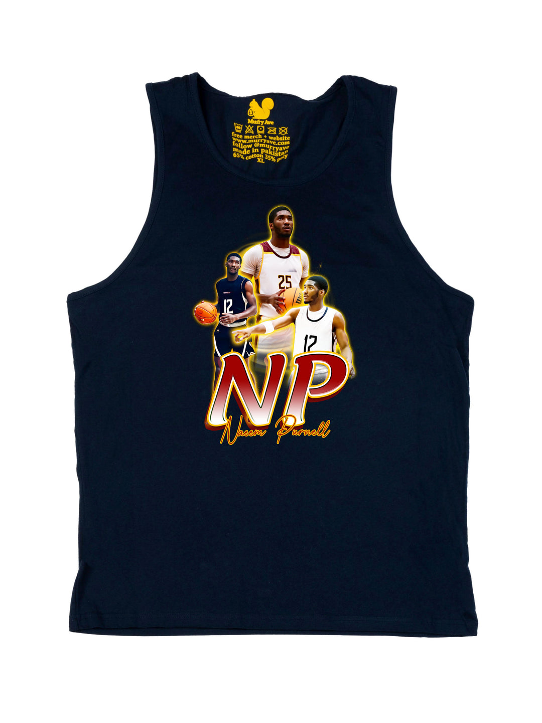 Naeem Purnell Collage Tank Top