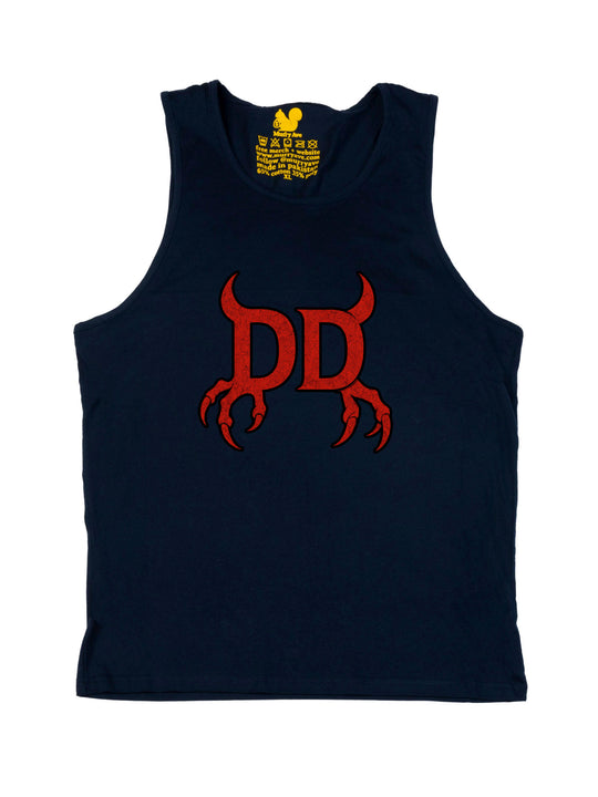 Dead Eyed Demon Red Initials Tank Top