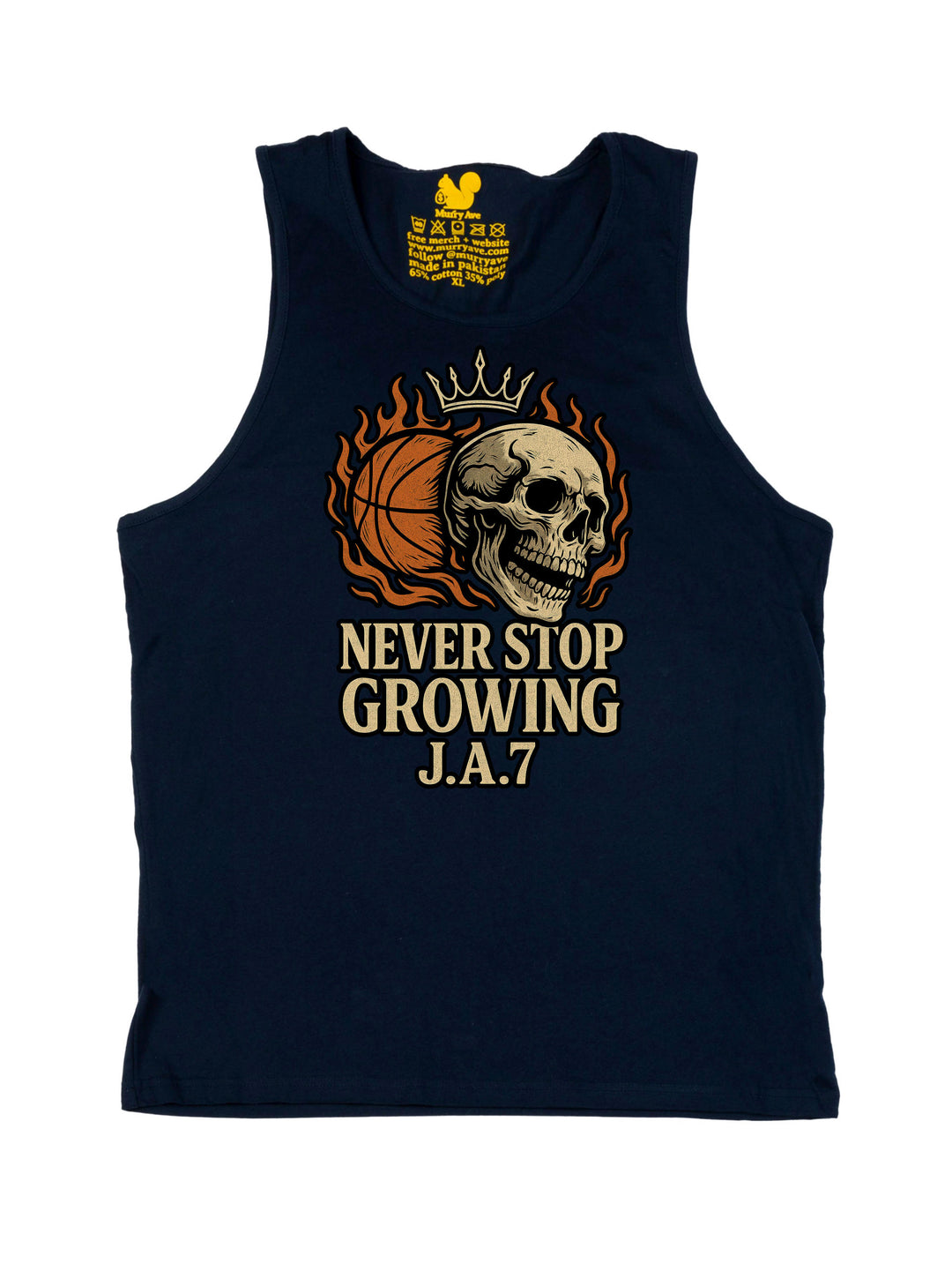 Never Stop Growing JA7 Tank Top