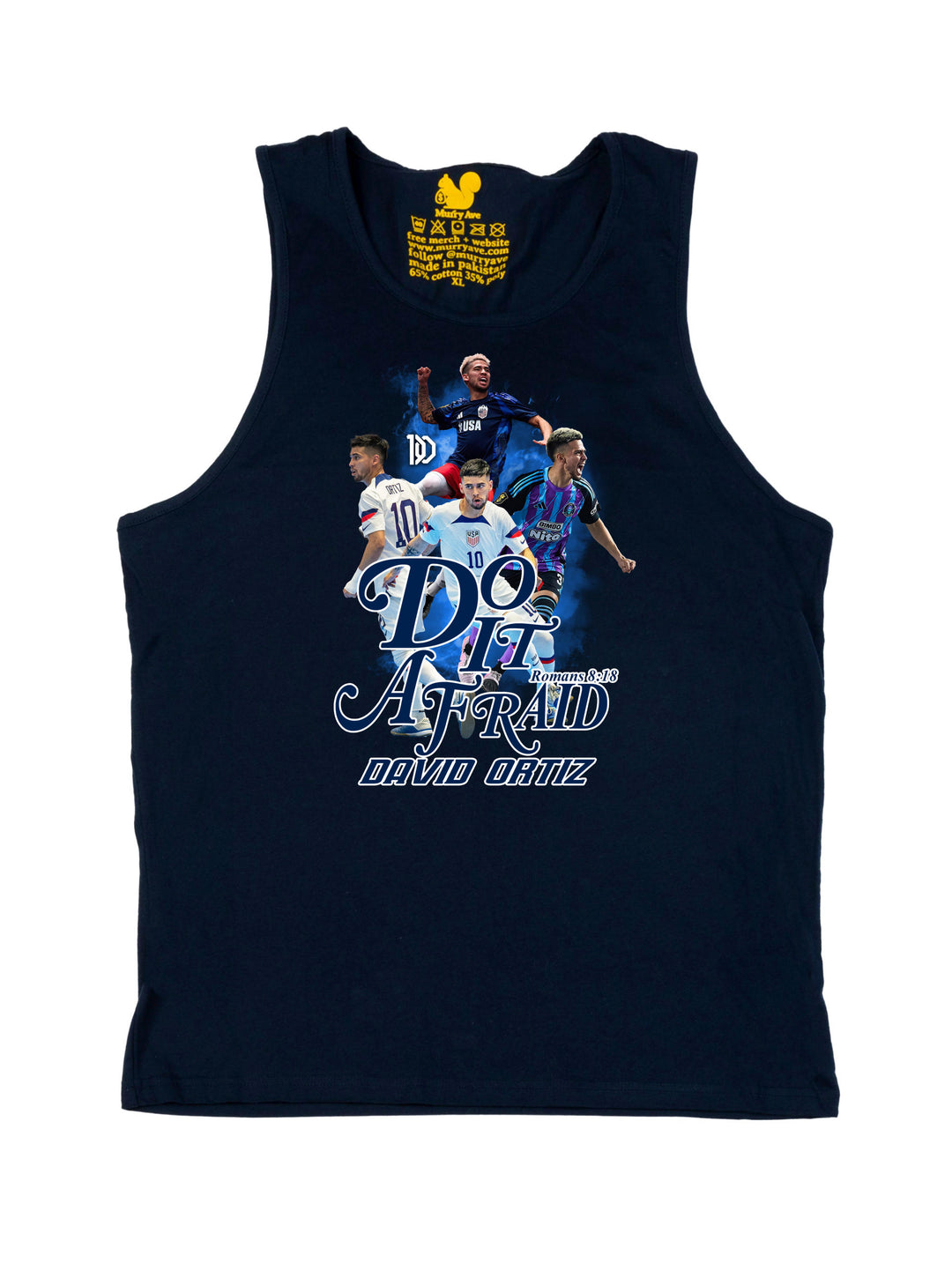 David Ortiz Collage Tank Top