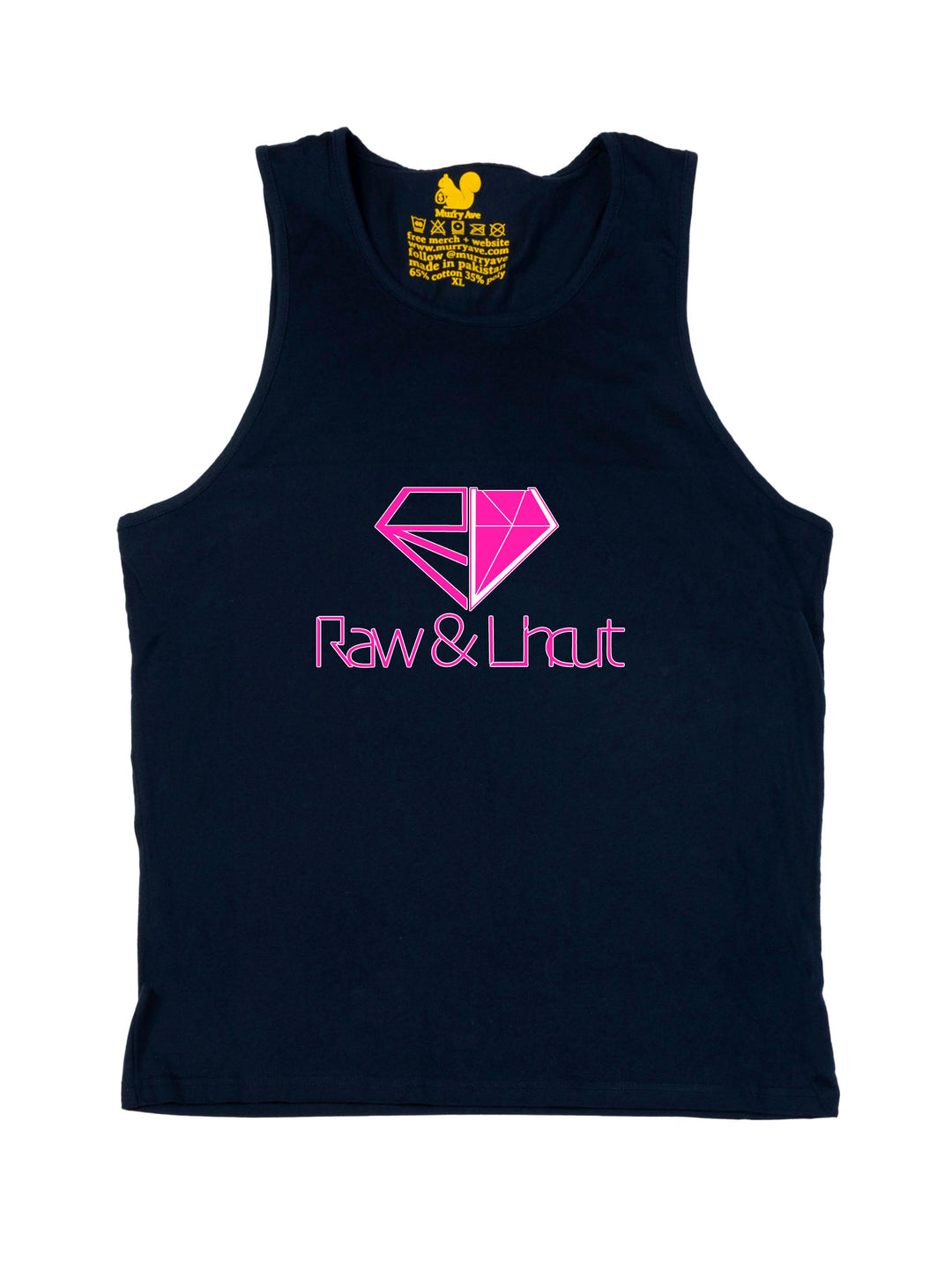 Raw and Uncut Pink Tank Top