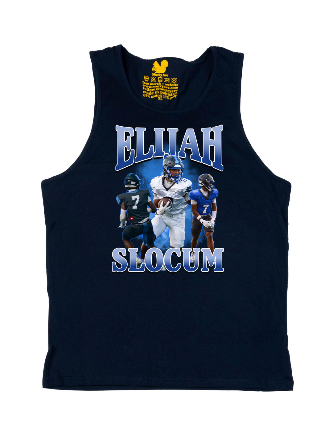 Elijah Scolum Collage Tank Top