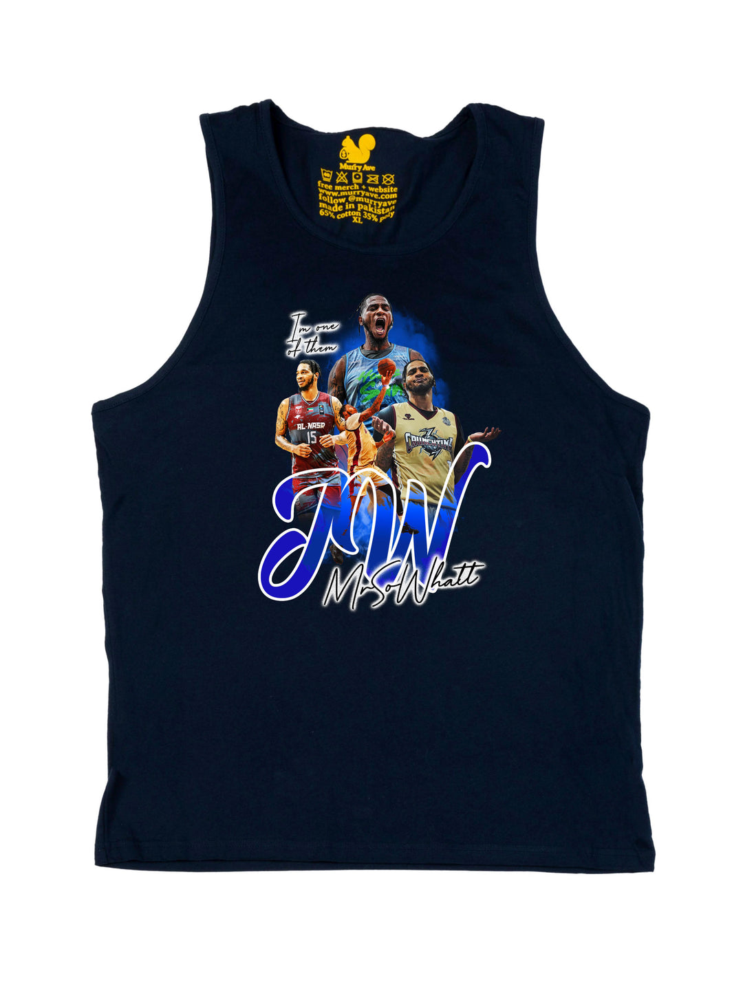 Jordan Washington Initials Tank Top