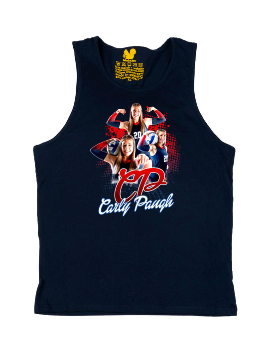 Carly Paugh Initials Tank Top