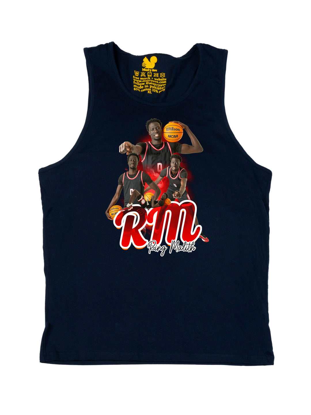 Ring Malith Initials Tank Top