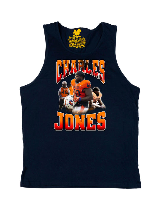 Charles Jones Collage Tank Top