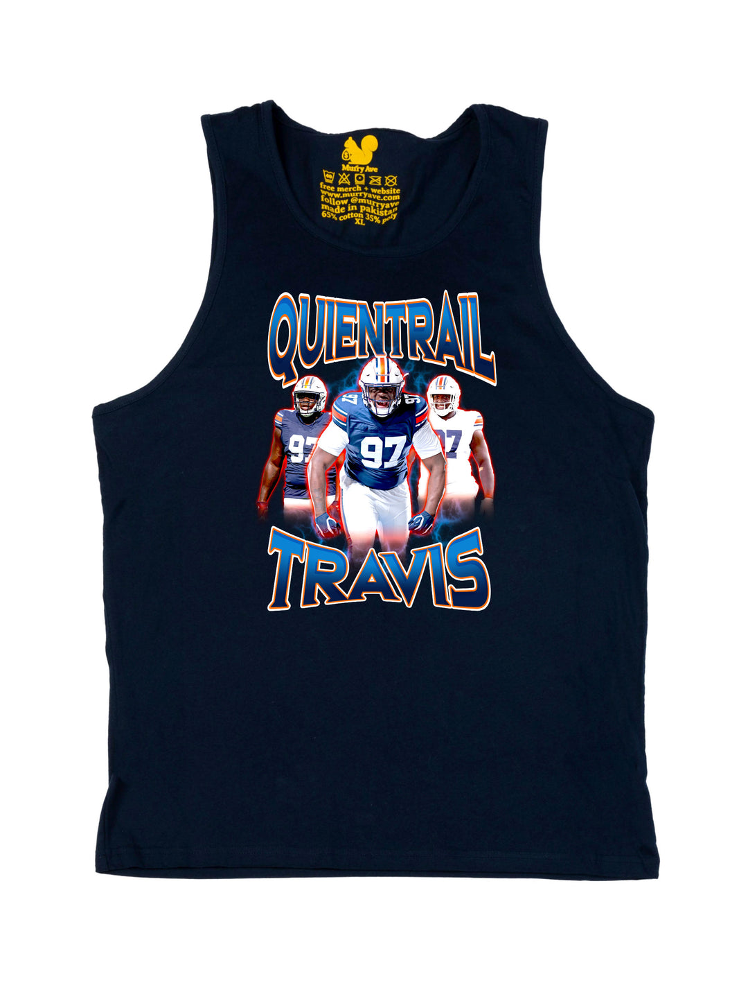 Quientrail Travis Collage Tank Top