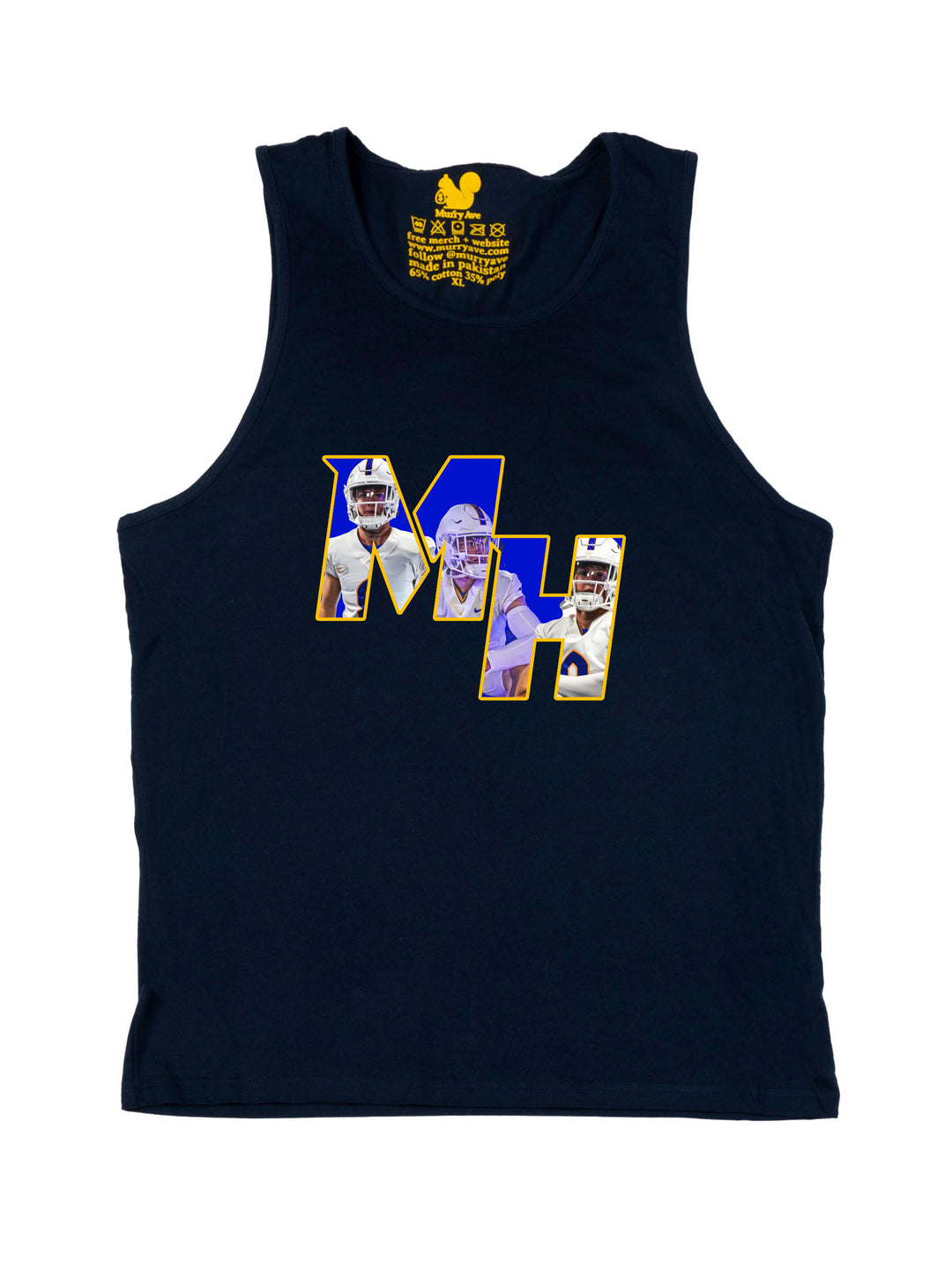 Max Hunt Initials Tank Top