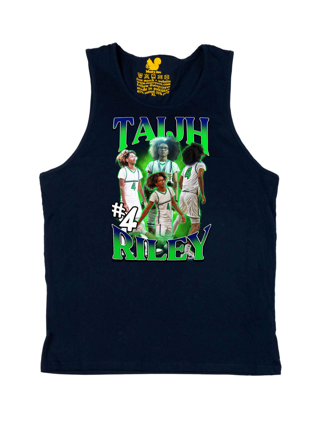 Taijh Riley Collage Tank Top