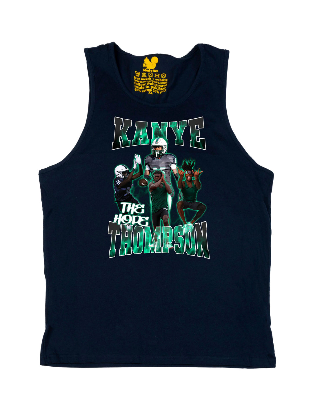 Kanye Thompson Collage Tank Top