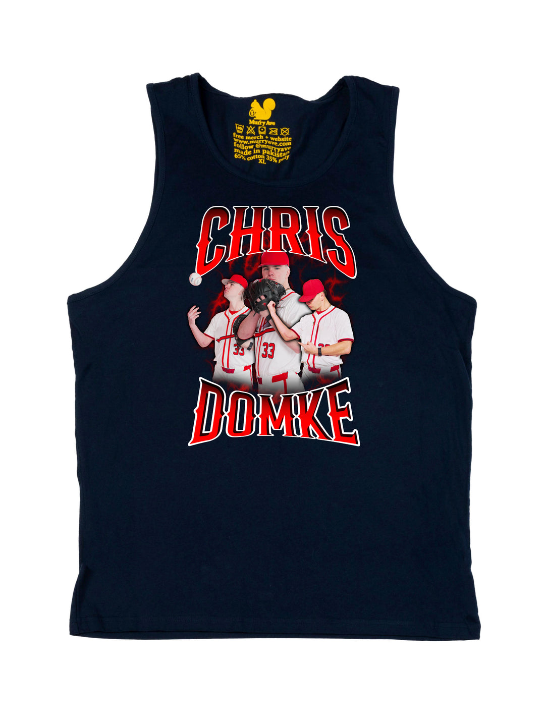 Chris Domke Collage Tank Top