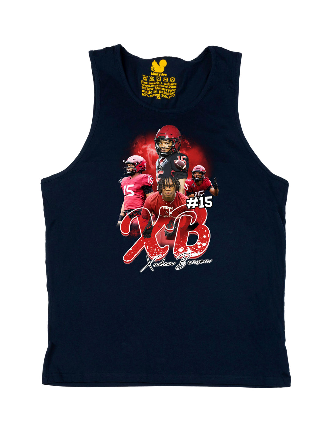 Xaden Benson Initials Tank Top