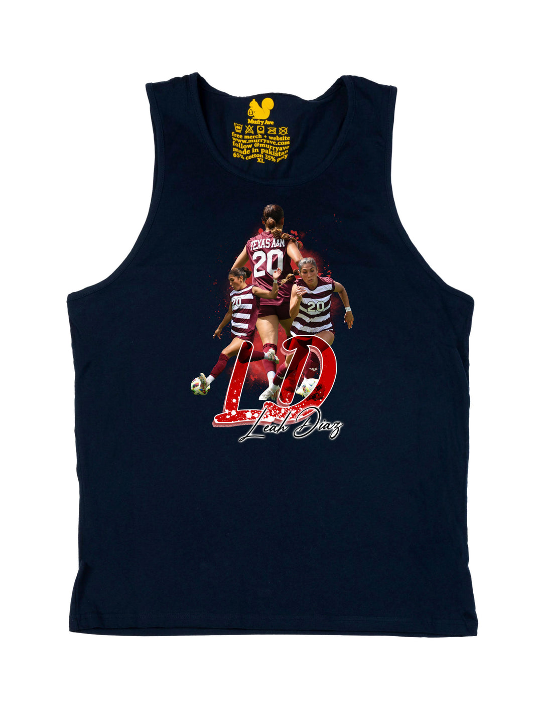 Leah Diaz Initials Tank Top