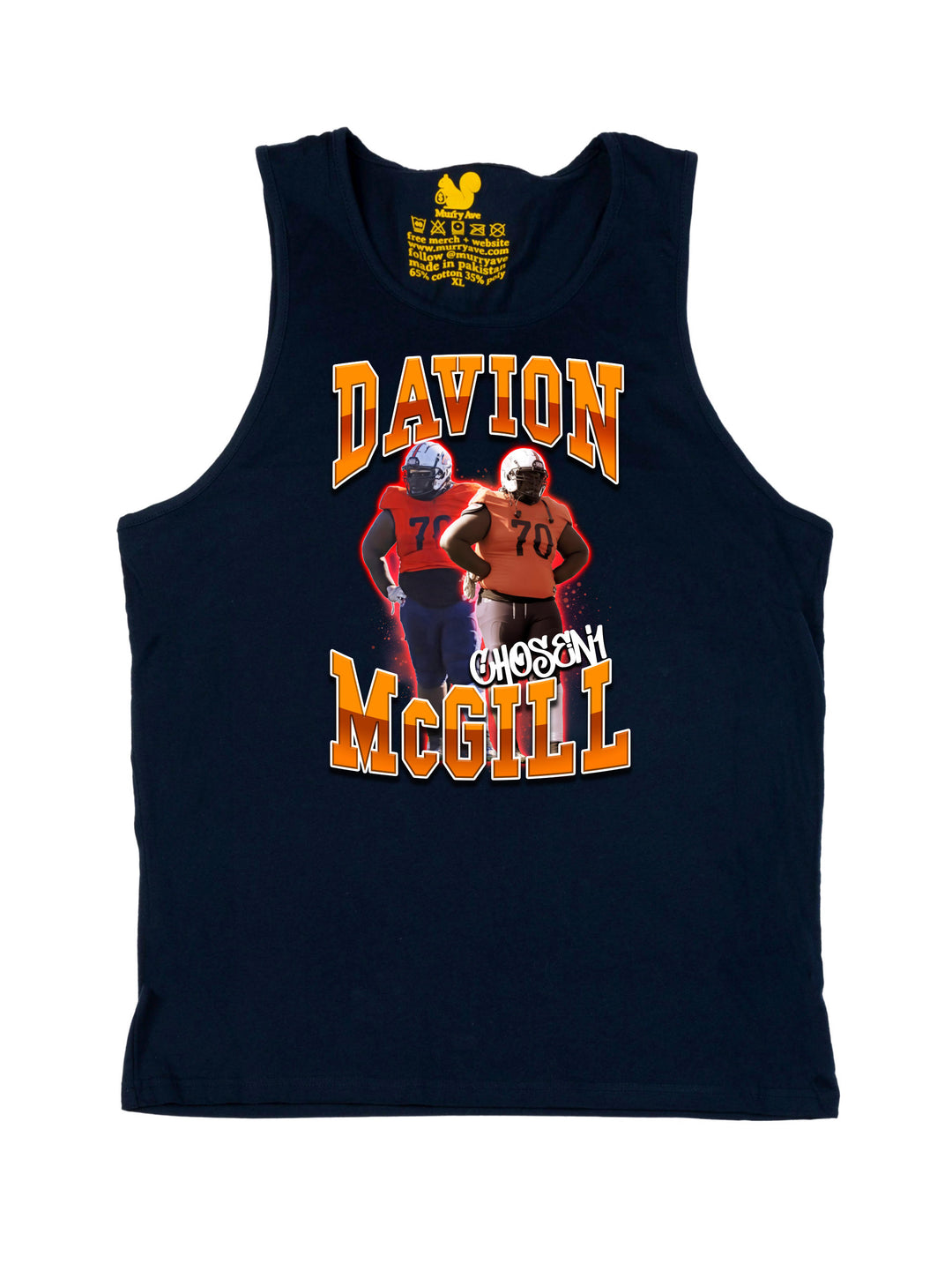 Davion McGill Collage Tank Top
