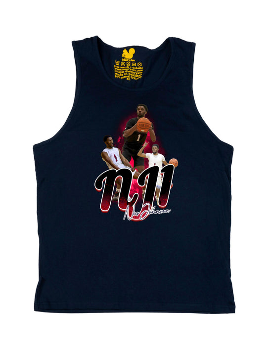 Nas Johnson Initials Tank Top