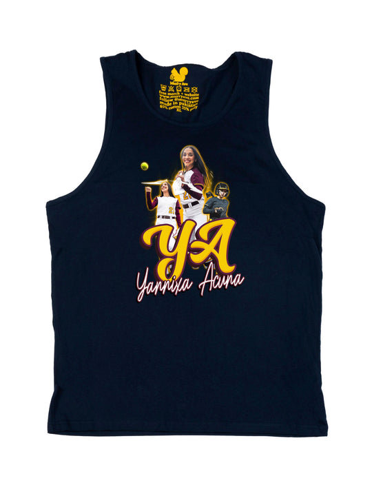 Yannixa Acuna Initials Tank Top