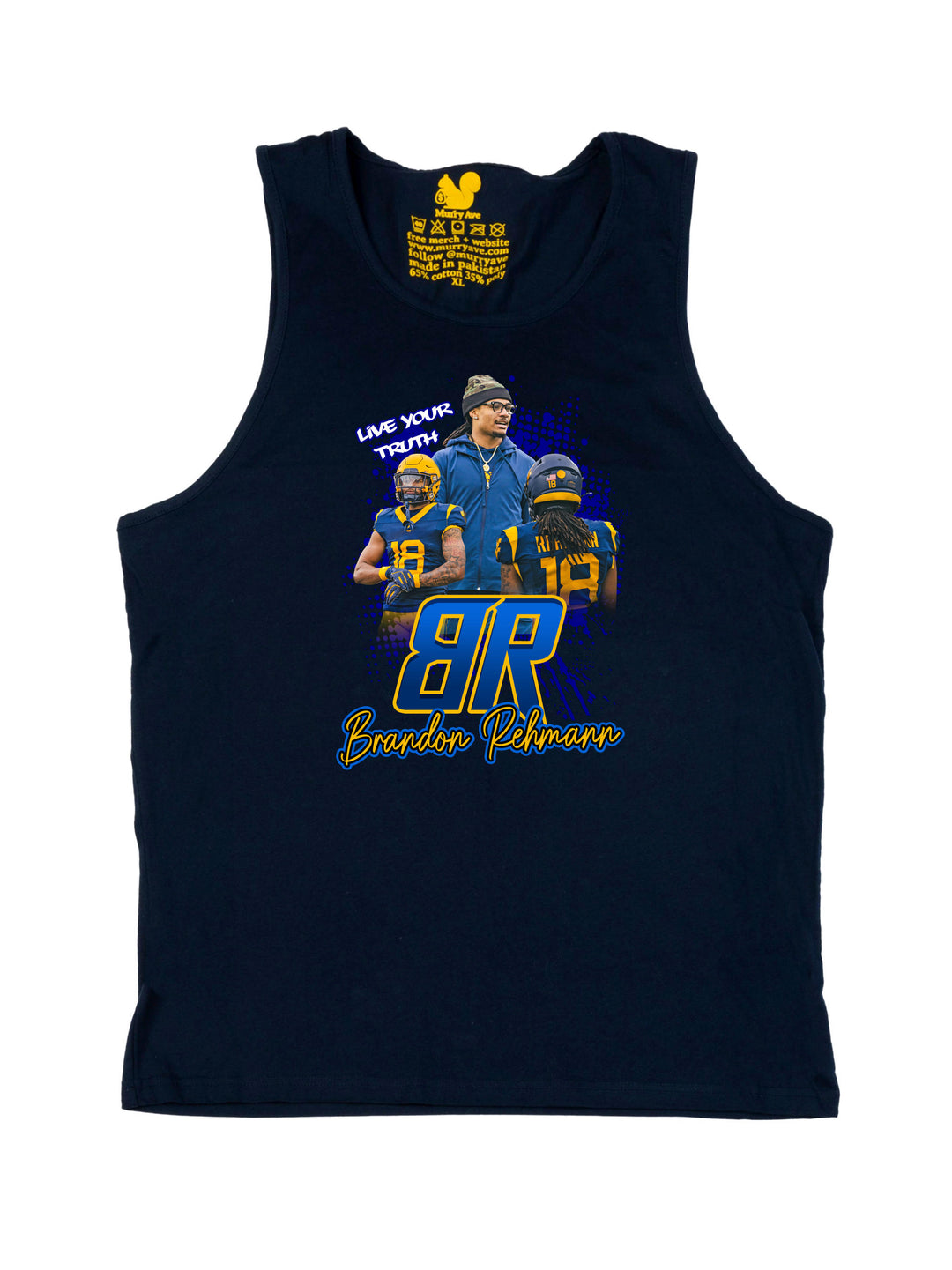 Brandon Rehmann Initials Tank Top