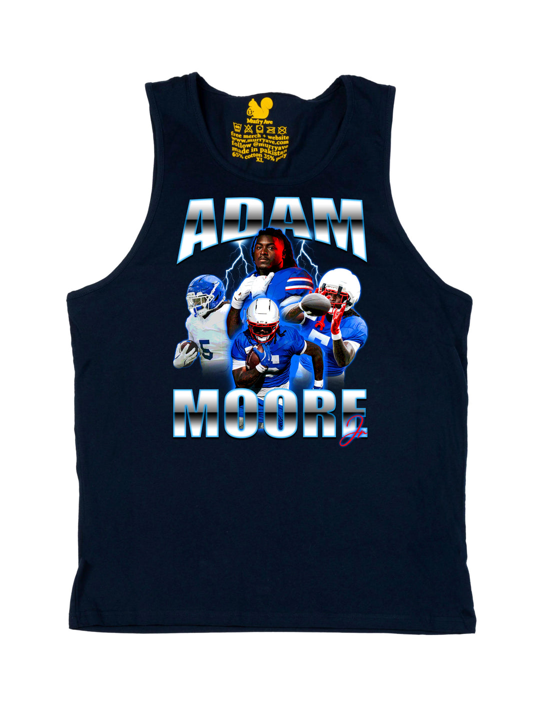 Adam Moore Collage Tank Top
