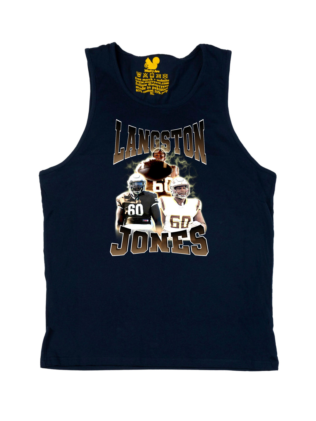 Langston Jones Collage Tank Top