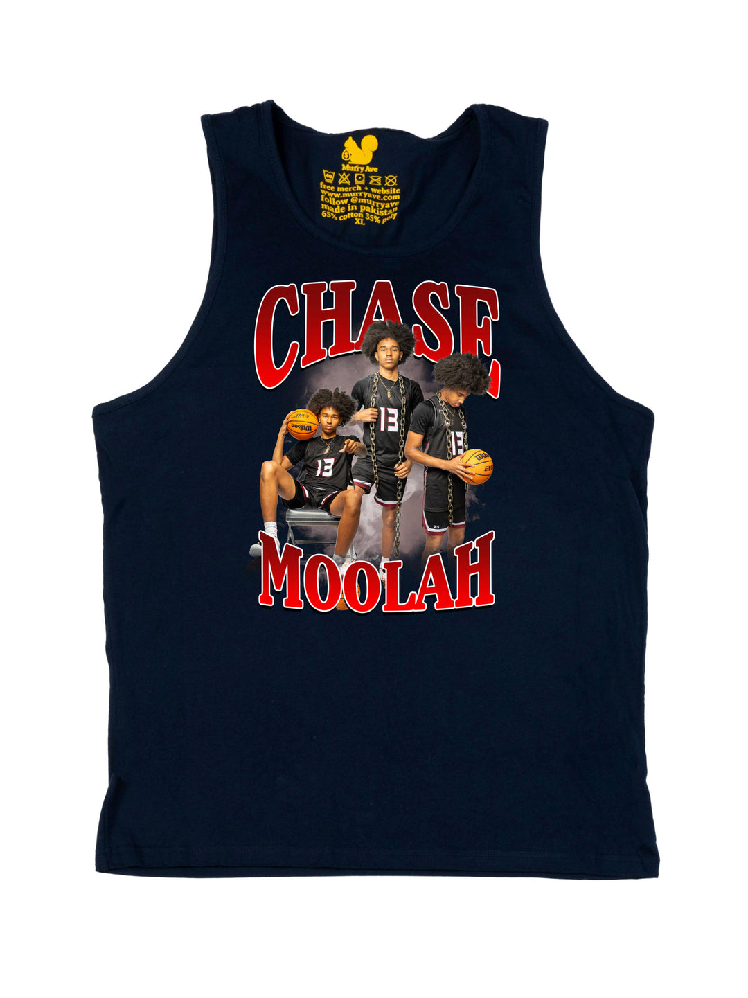 Chase Moolah Collage Tank Top