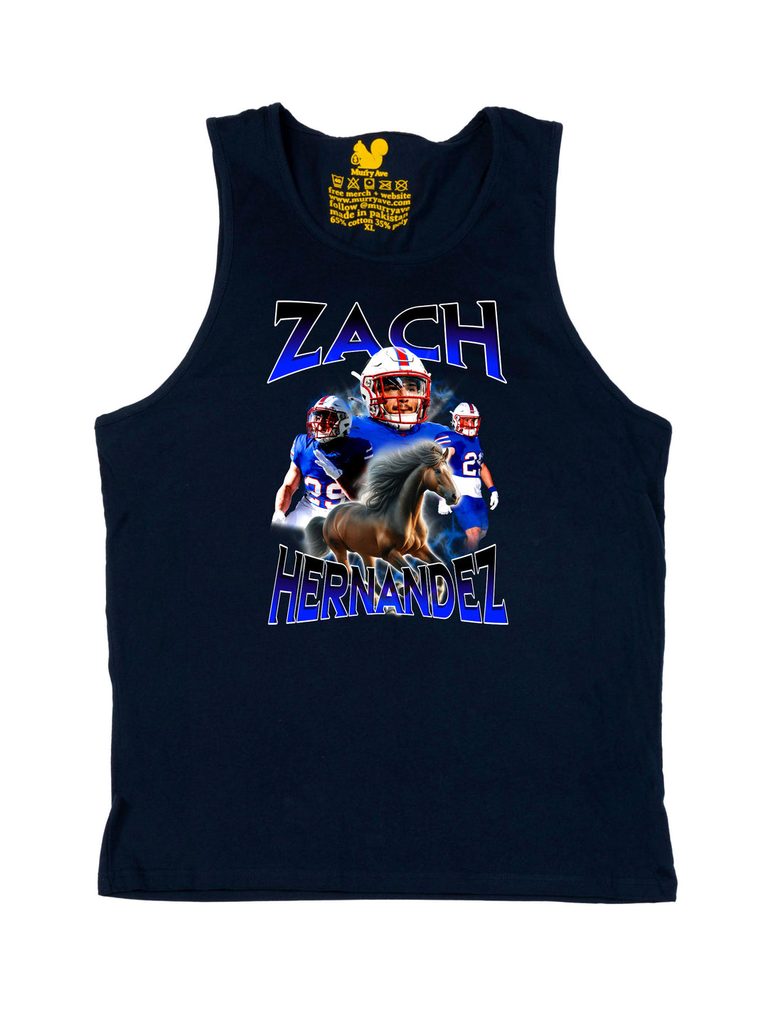Zach Hernandez Collage Tank Top
