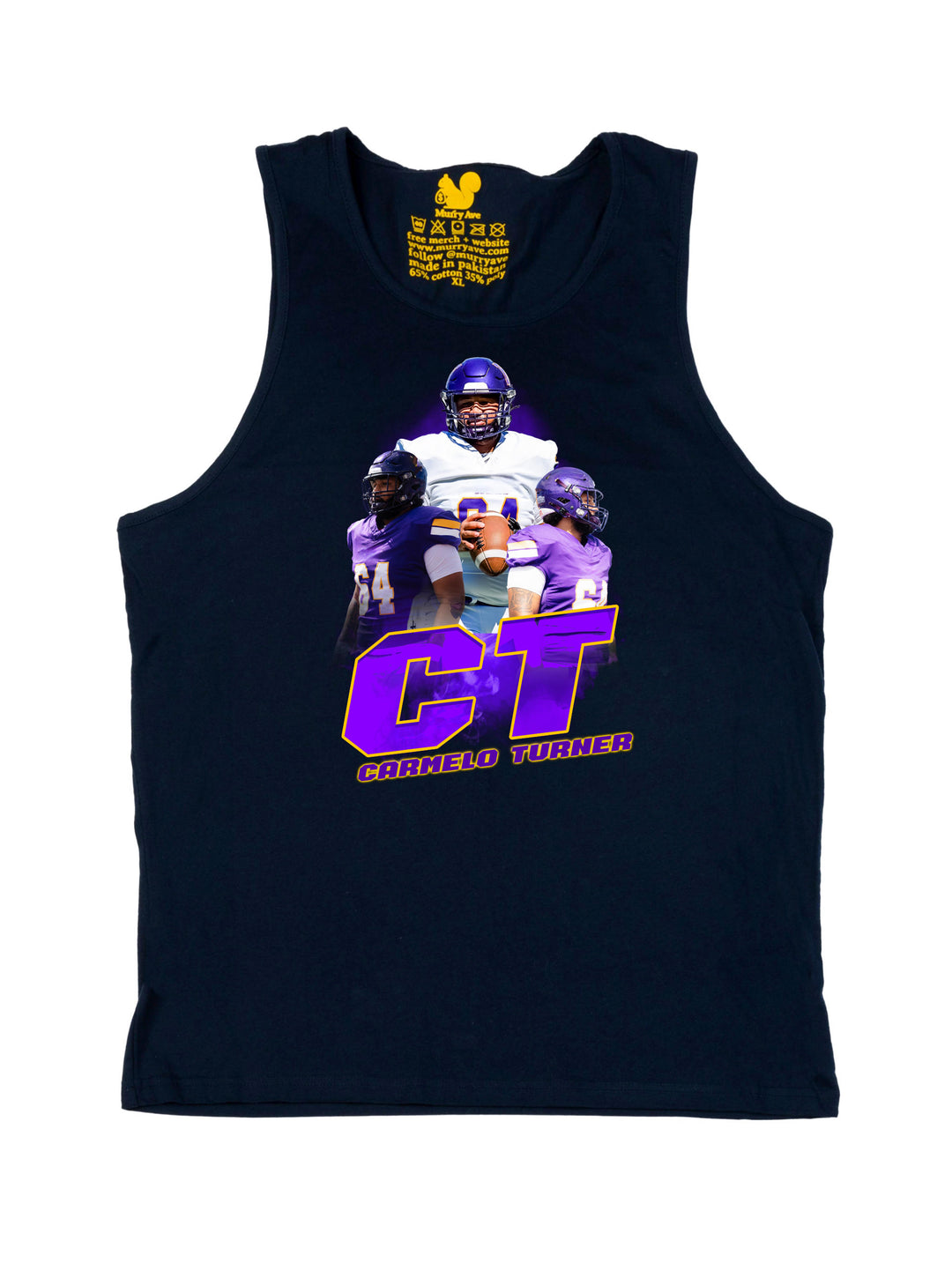Carmelo Turner Initials Tank Top