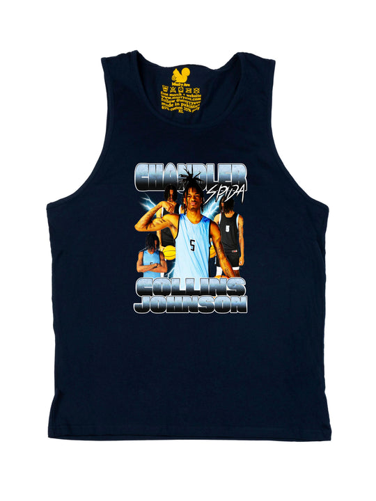 Chandler Collins Johnson Collage Tank Top