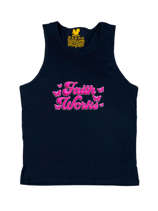 Faith Works Pink Tank Top