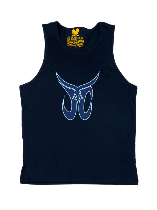 Julius Chestnut Logo Tank Top