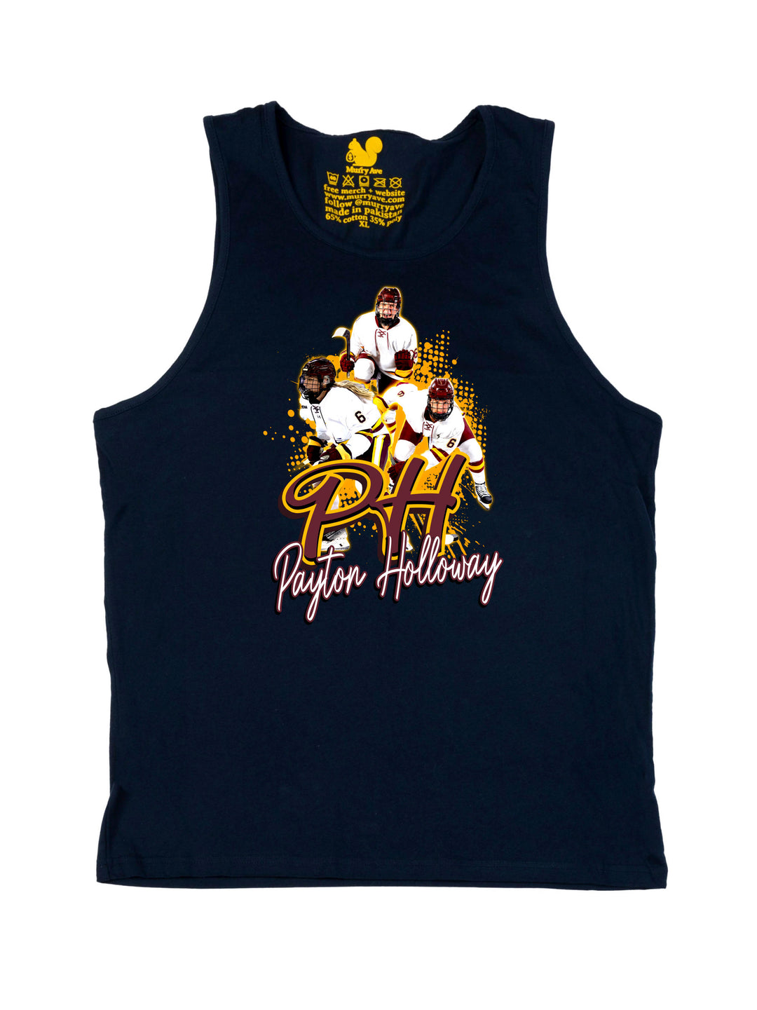Payton Holloway Initials Tank Top