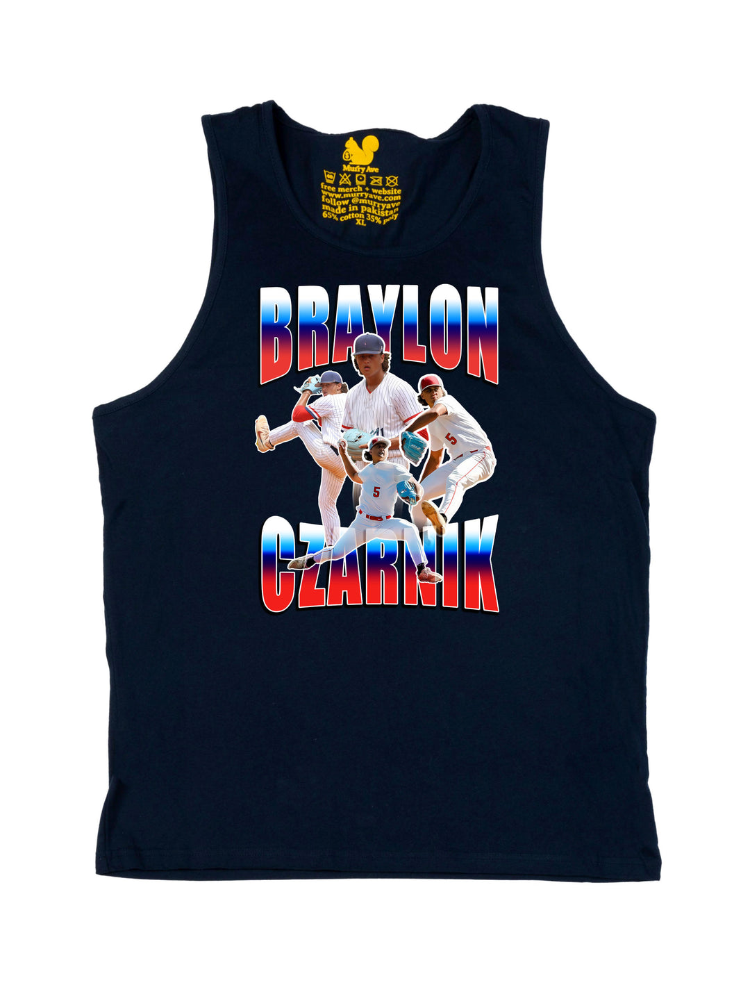 Braylon Czarnik Collage Tank Top