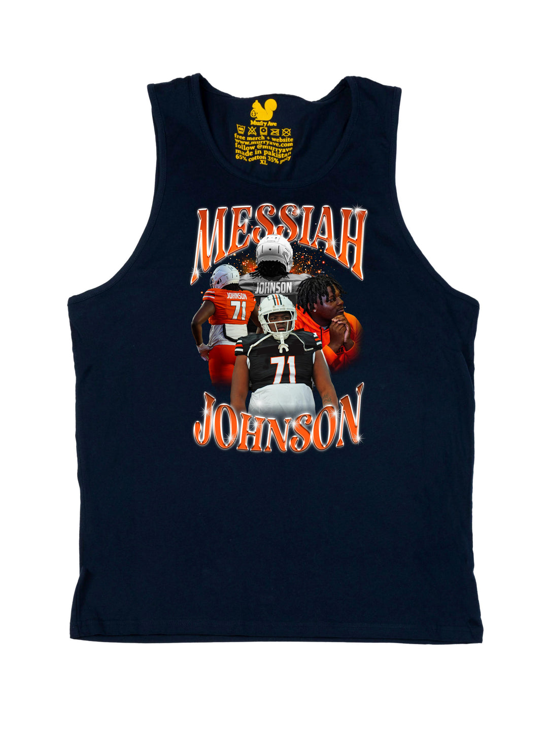 Messiah Johnson Collage Tank Top