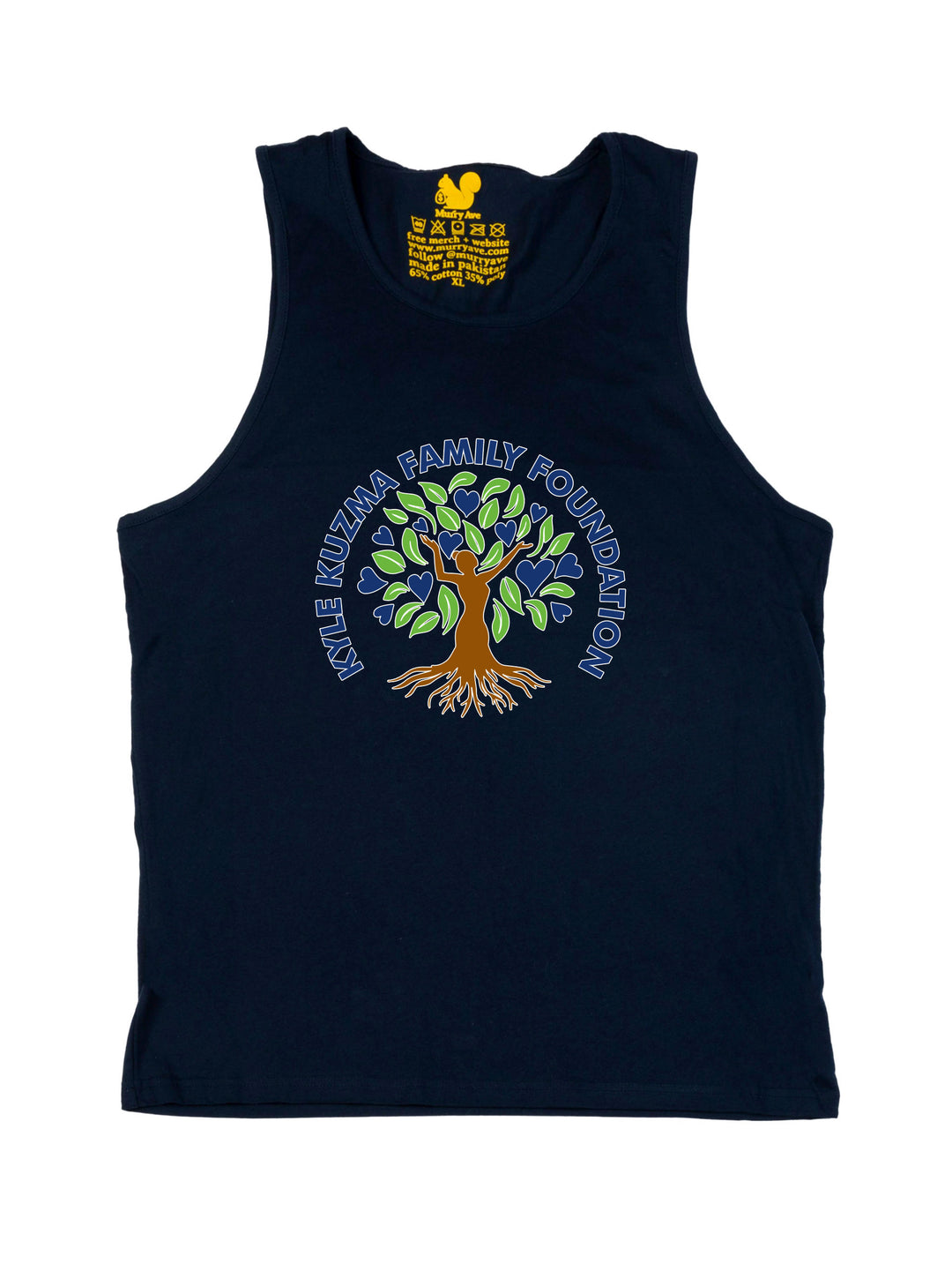 Kyle Kuzma Family Foundation Logo Tank Top