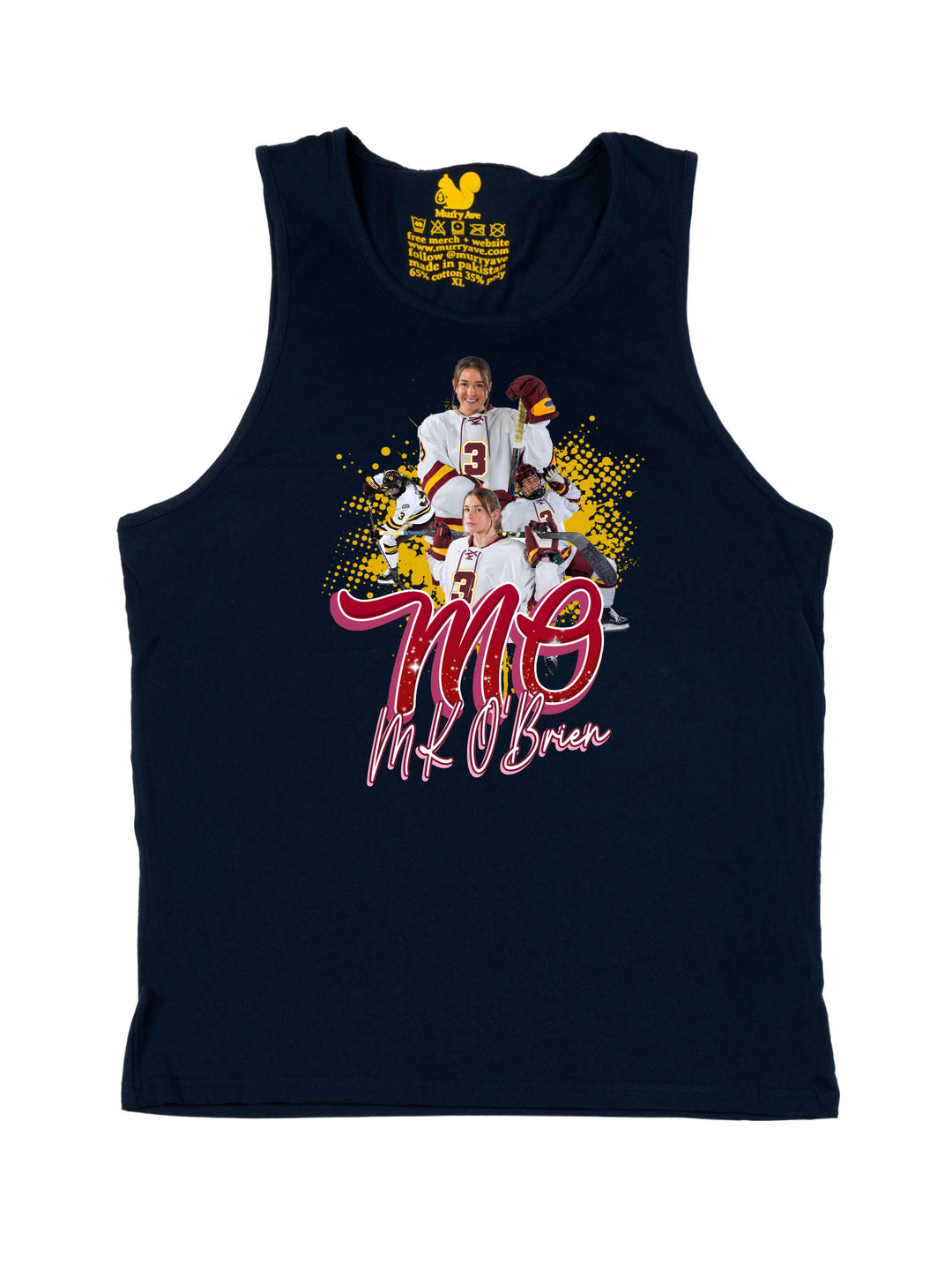MK OBrien Initials Tank Top