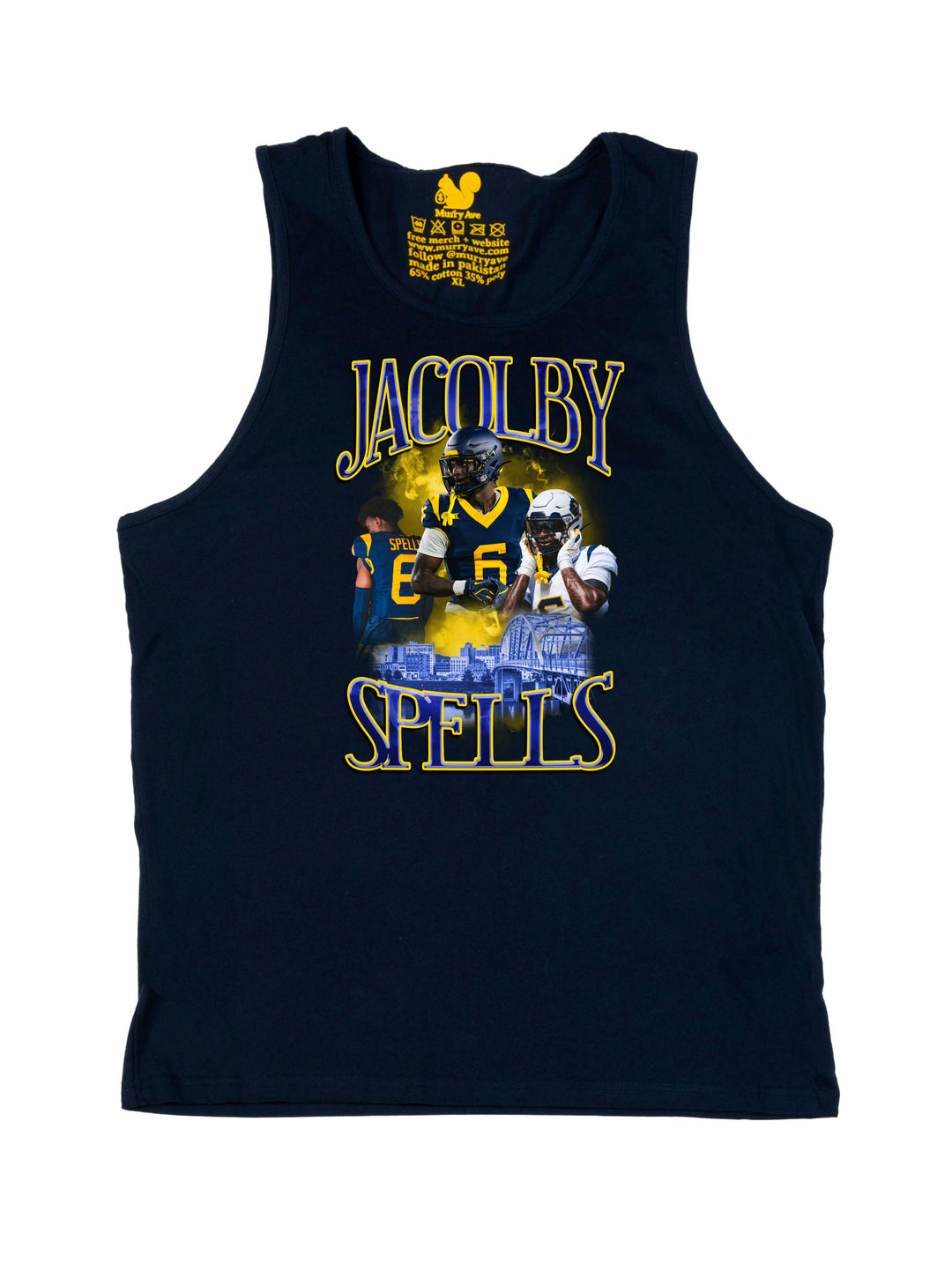 Jacolby Spells Collage Tank Top