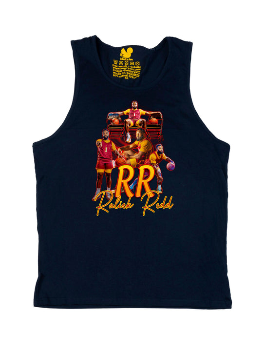 Raliek Redd Initials Tank Top