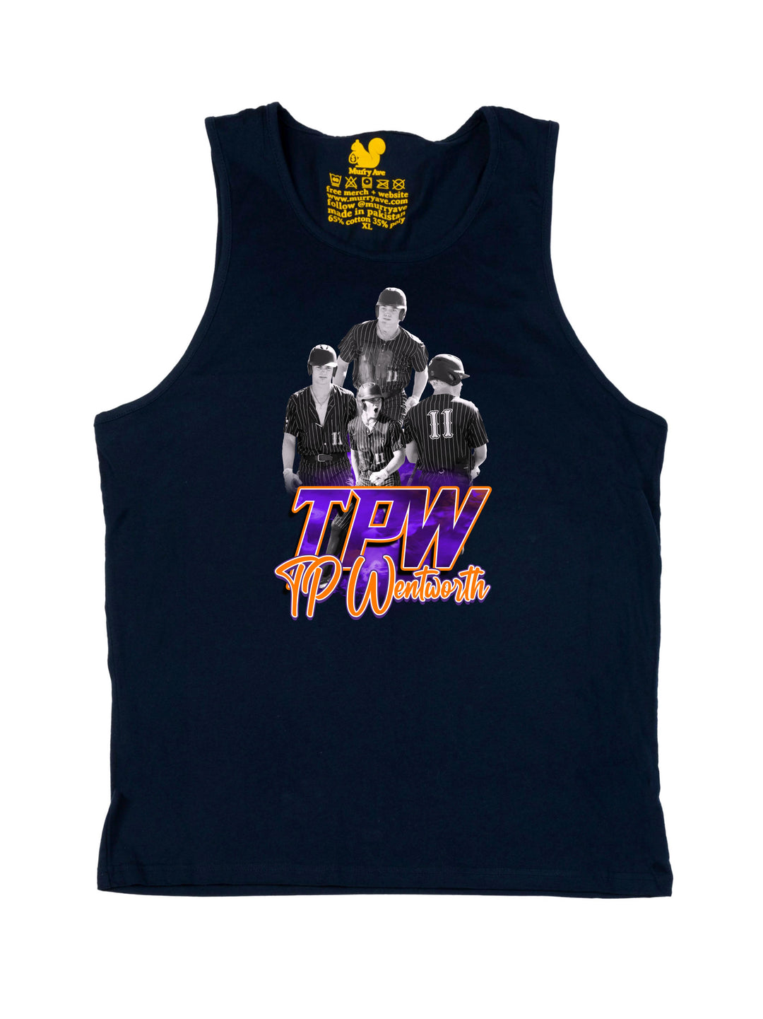 TP Wentworth Initials Tank Top