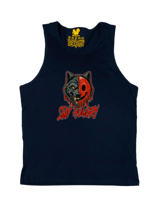 Stay Hungry Wolf Tank Top