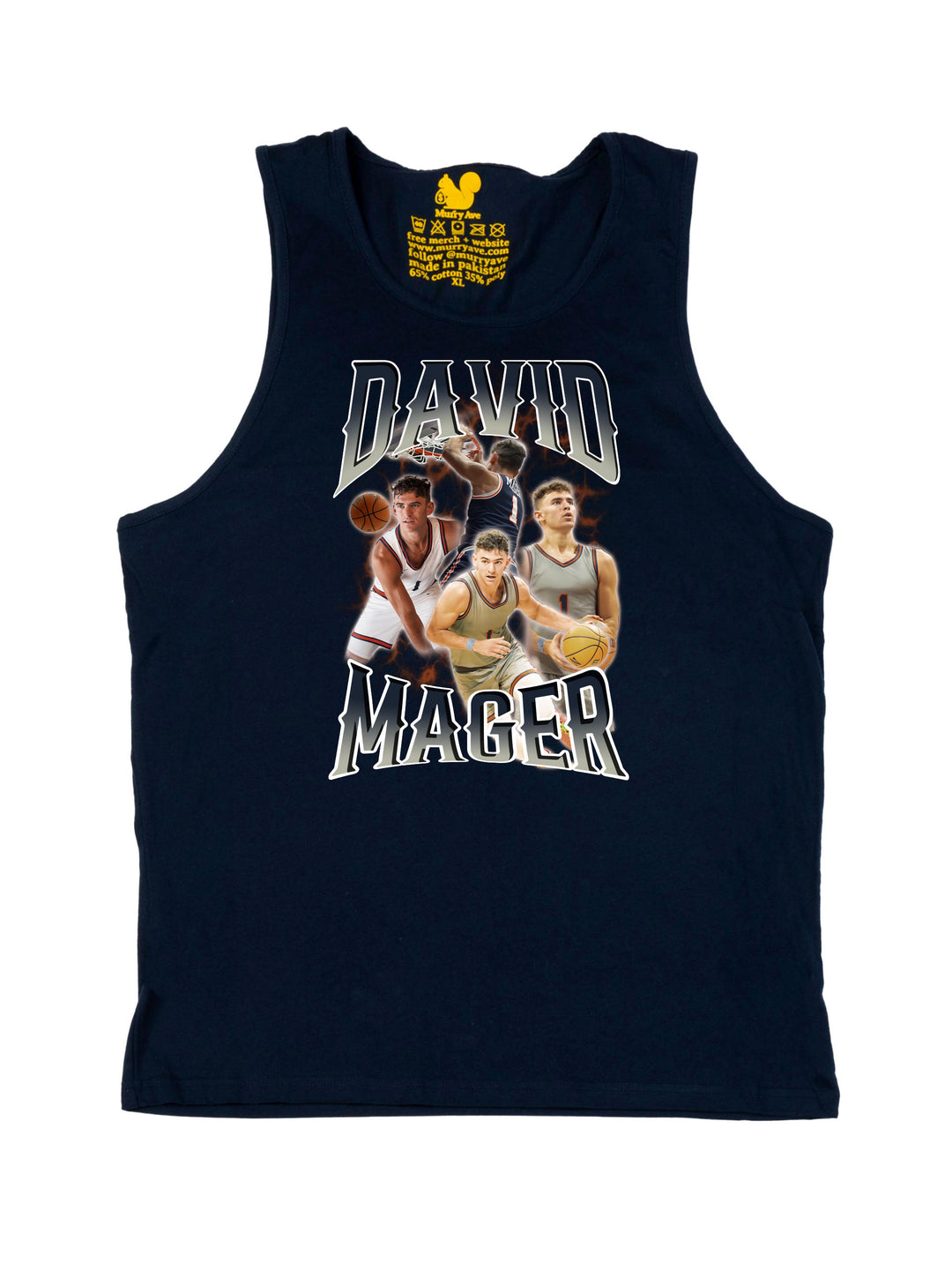 David Mager Collage Tank Top