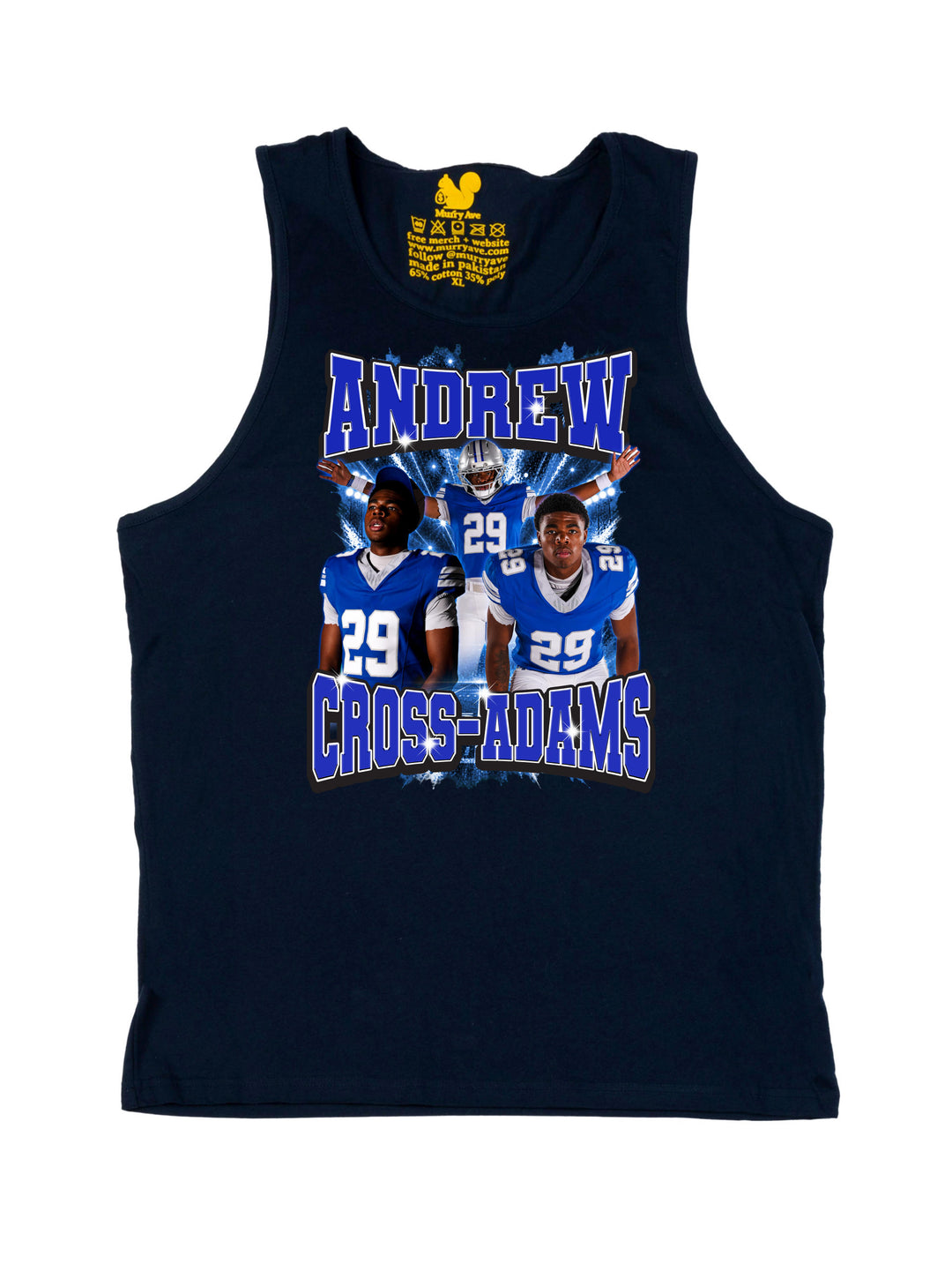 Andrew Cross Adams Collage Tank Top