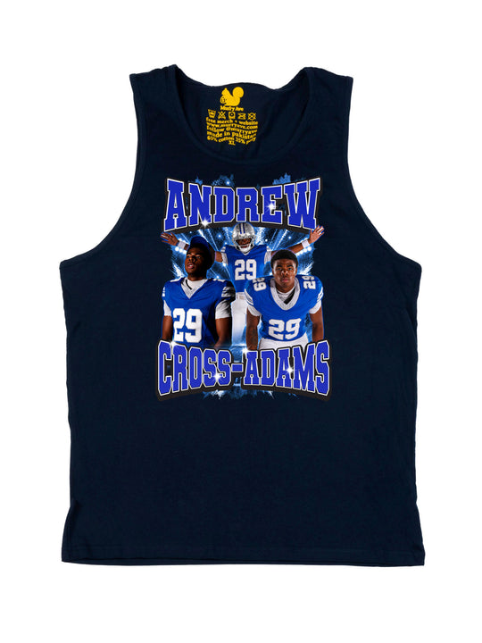 Andrew Cross Adams Collage Tank Top