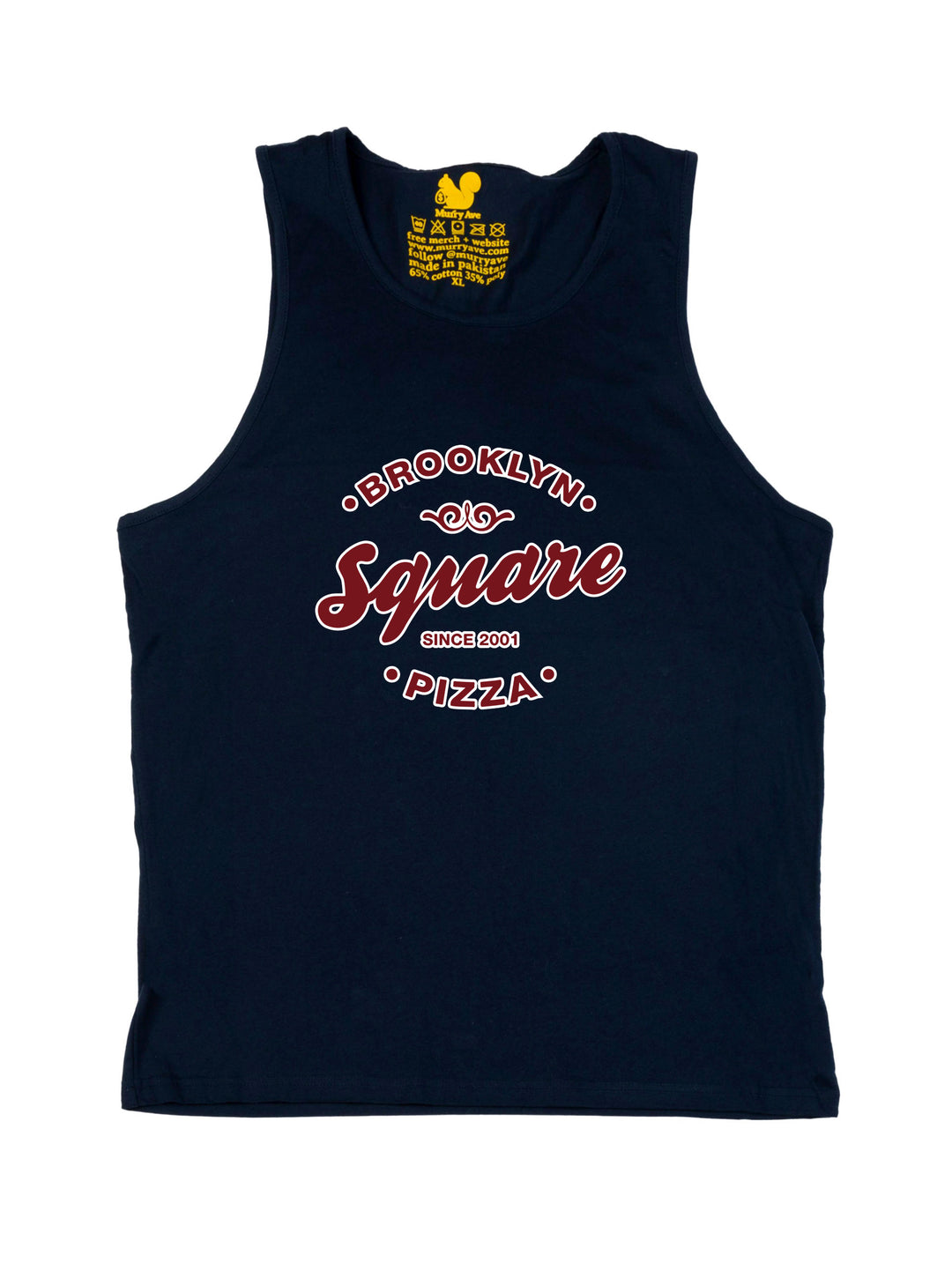 Brooklyn Square Pizza Logo Tank Top