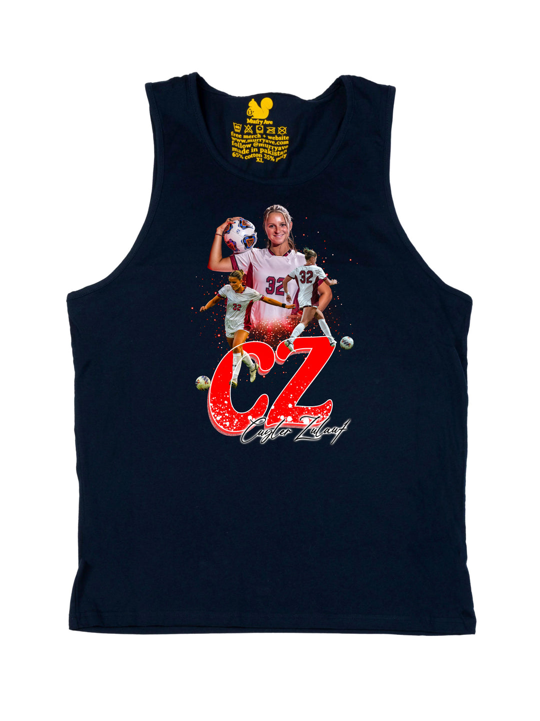 Cuyler Zulauf Initials Tank Top