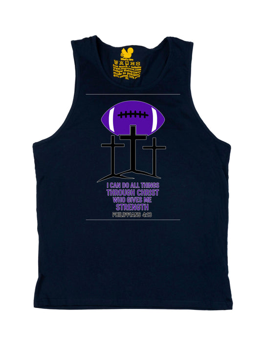Football Cross Tank Top