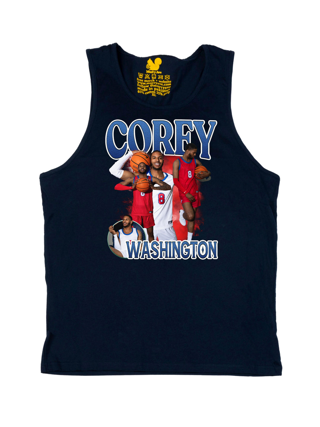 Corey Washington Collage Tank Top