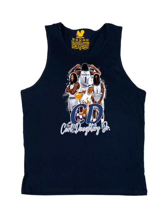 Carl Daughtery Jr Initials Tank Top