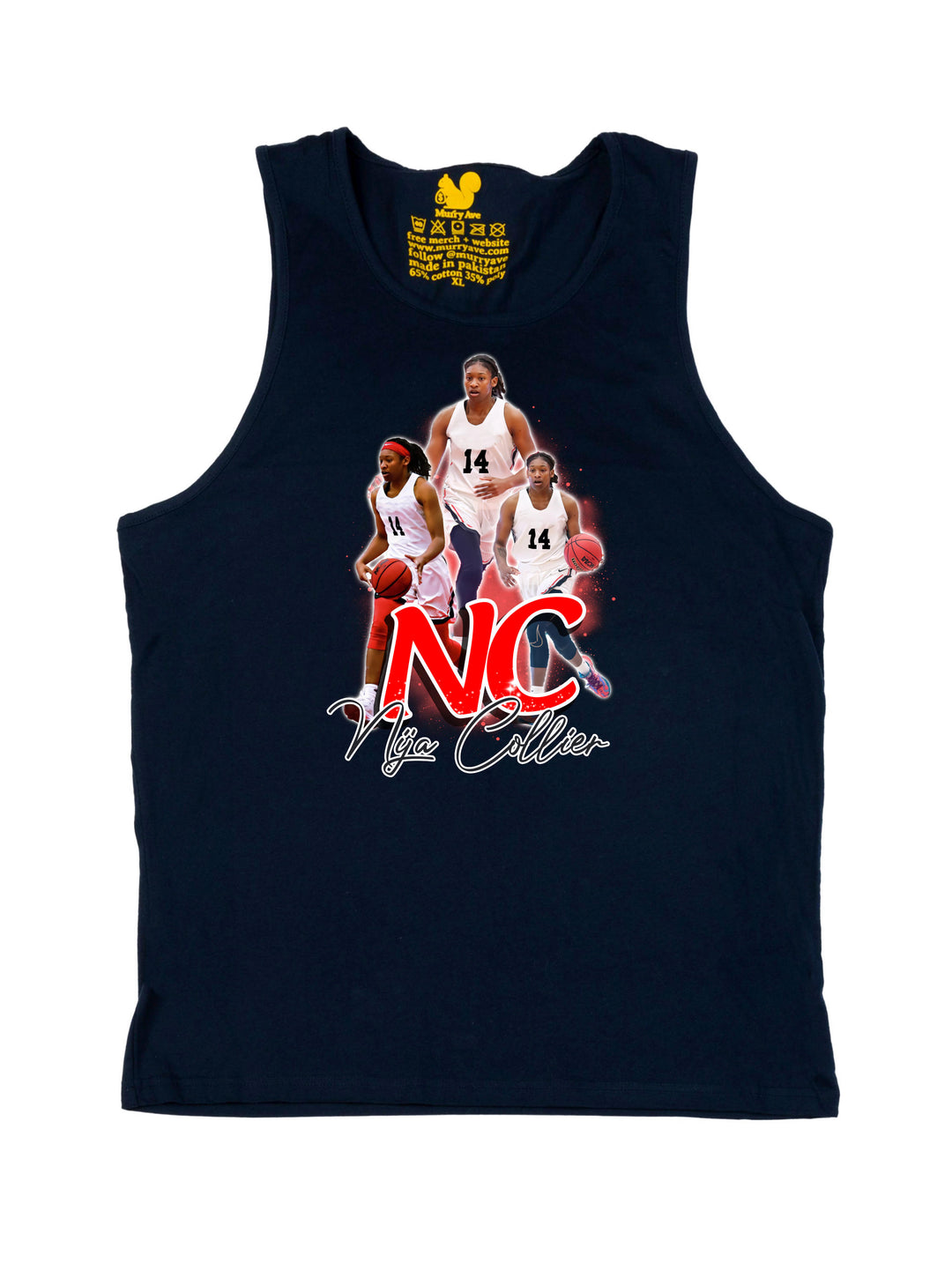 Nija Collier Collage Tank Top